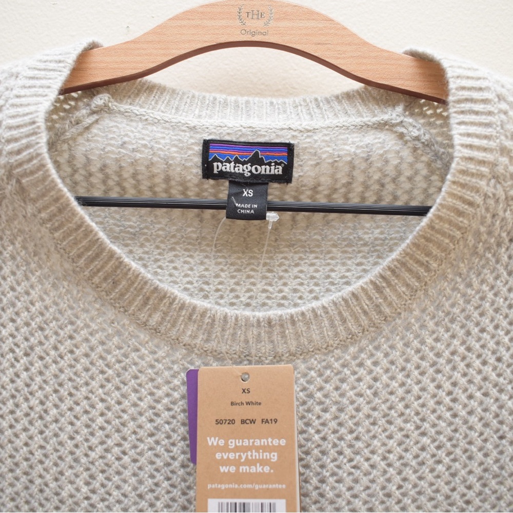 Patagonia Recycled Cashmere Crew Sweater XS - Picture 5 of 7